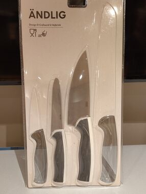2 X IKEA Stainless Steel Knives